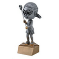 Female Lacrosse Bobble Head - 6"